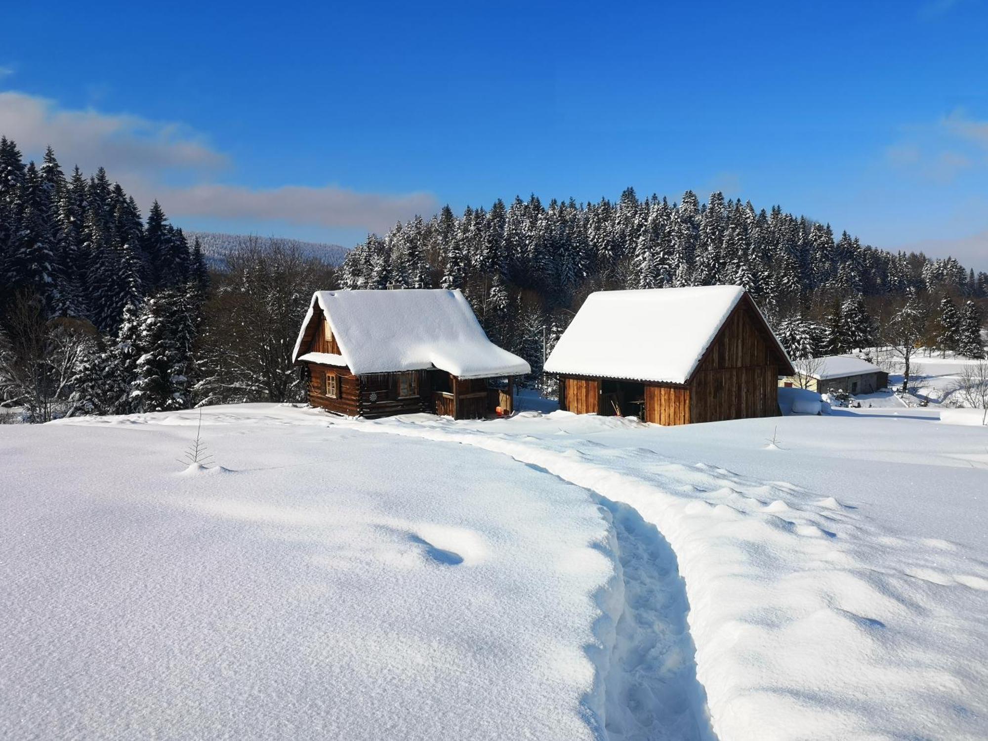 Osada Na Granicy - W Bieszczadach Ferienhaus Ustrzyki Dolne